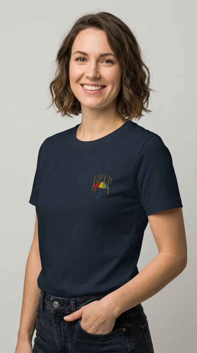 T-shirt Il pleut des cordes - Femme